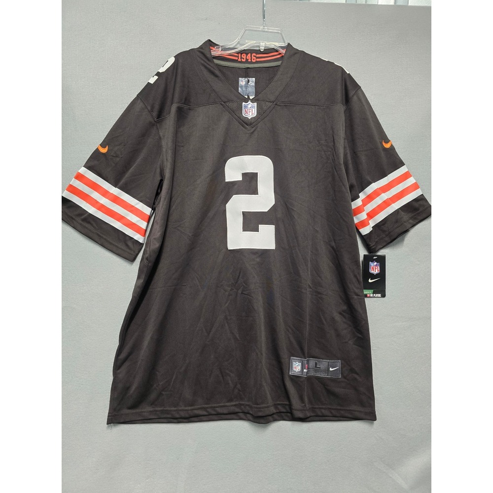 Nike Cleveland Browns #2 Cooper NFL Football Jersey Men's Large Brown